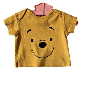 Disney Negative Space Winnie The Pooh Face Tee 3 Months